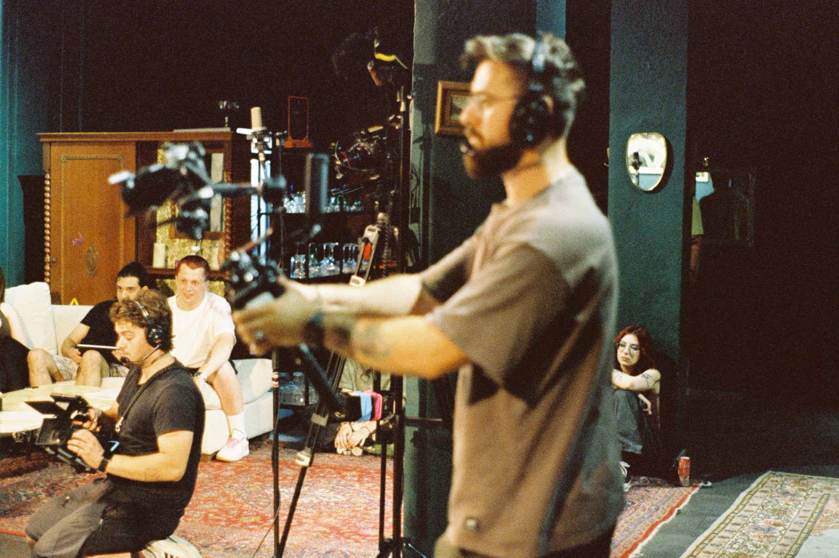 Behind the scenes